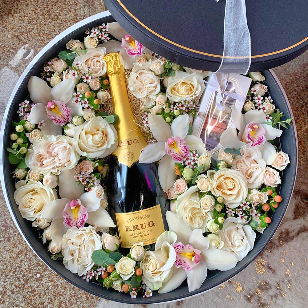 Cappelliera macaron e champagne - DELUXY
