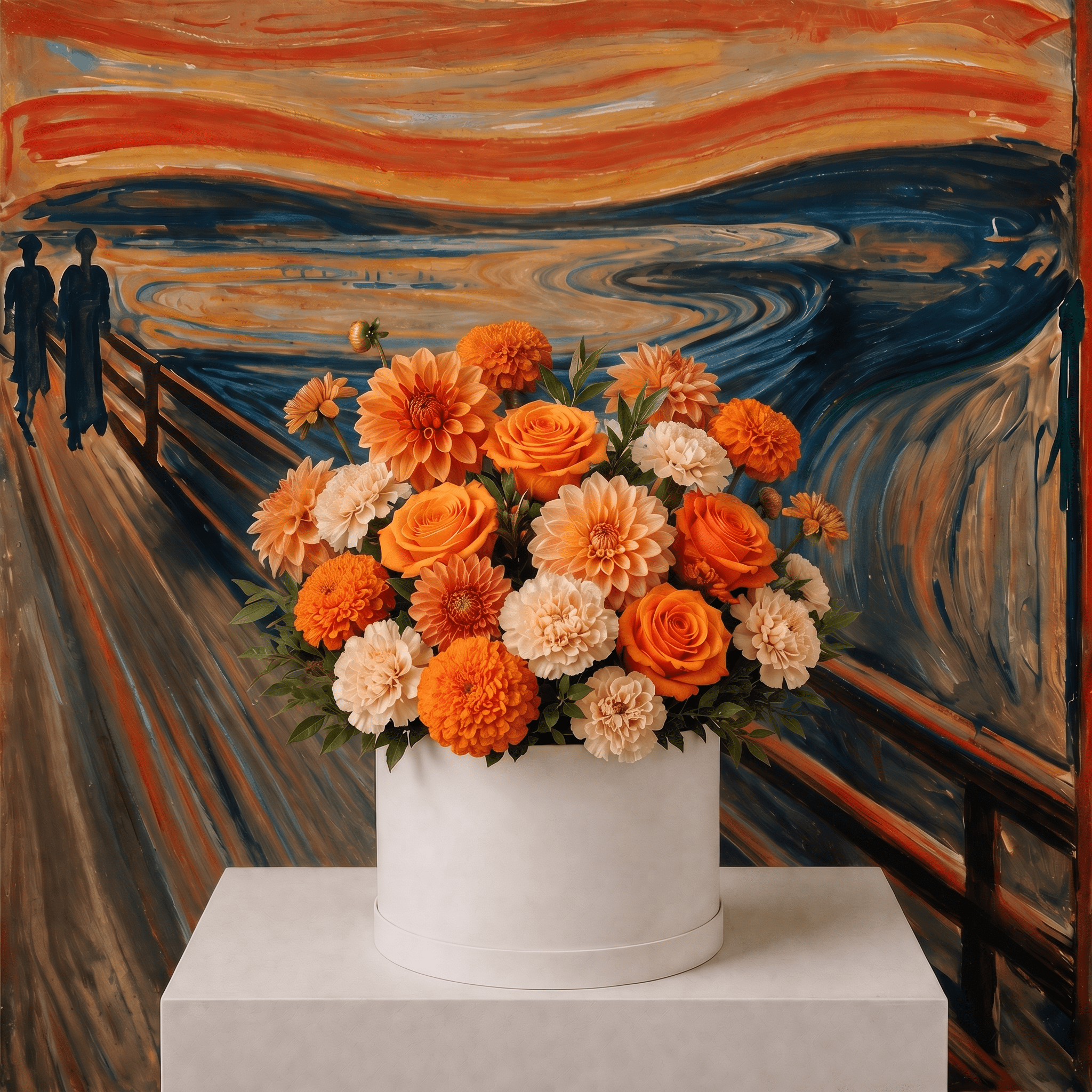 Cappelliera Munch - L'Urlo - DELUXY