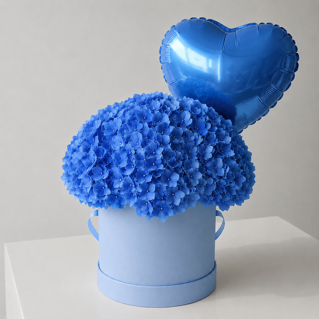 Cappelliera Ortensie e Palloncino BLUE - DELUXY
