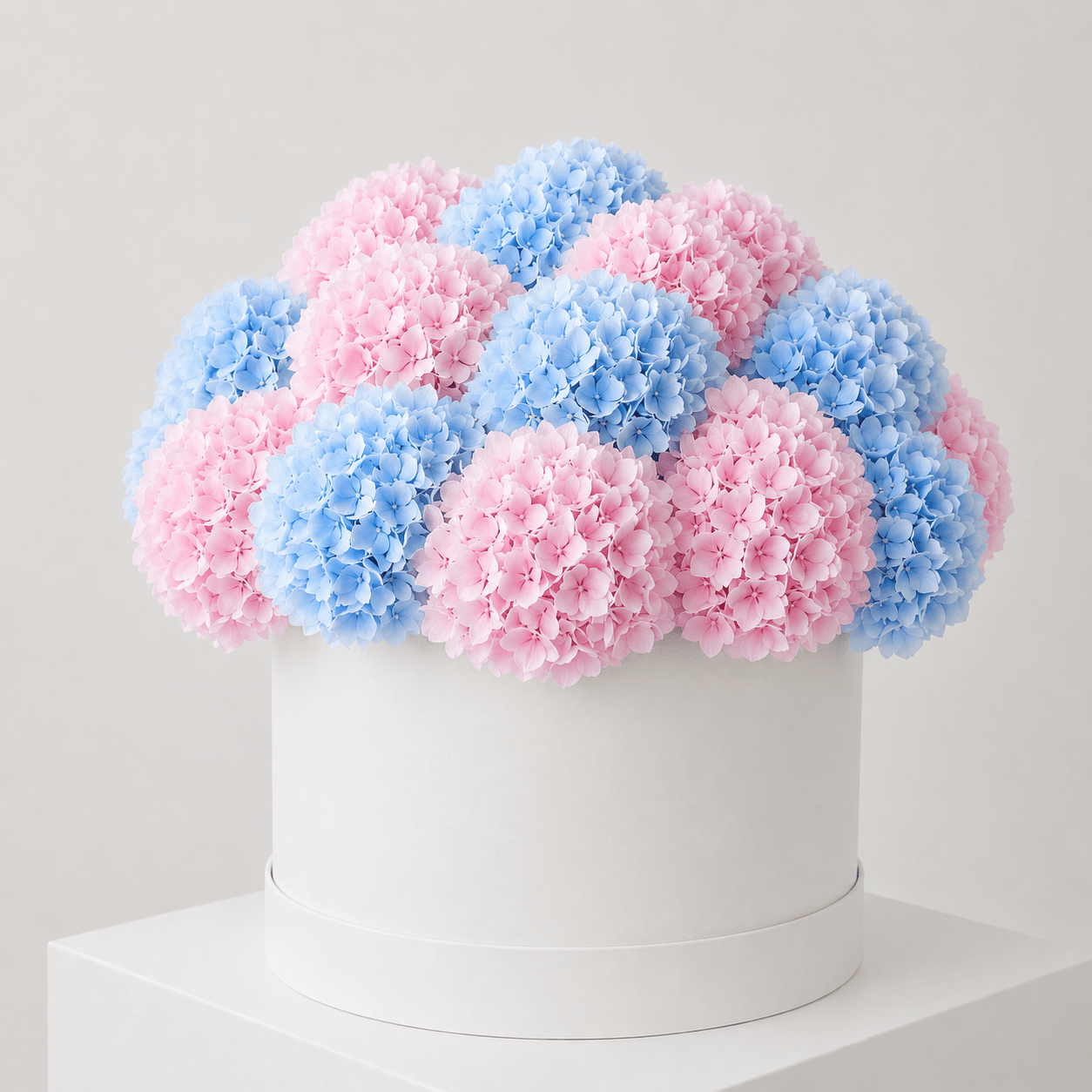 Cappelliera Ortensie Rosa e Azzurre - DELUXY
