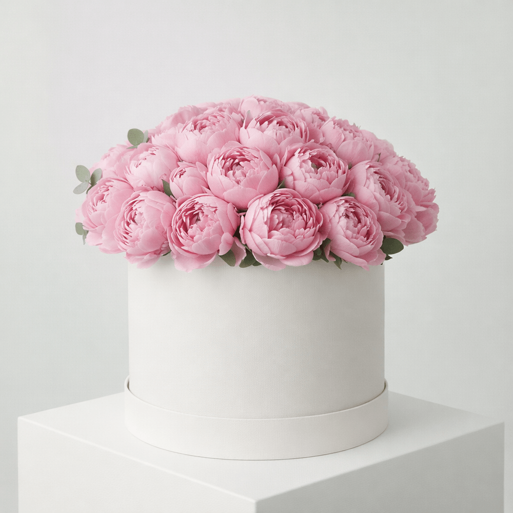 Cappelliera Peonie Rosa - DELUXY