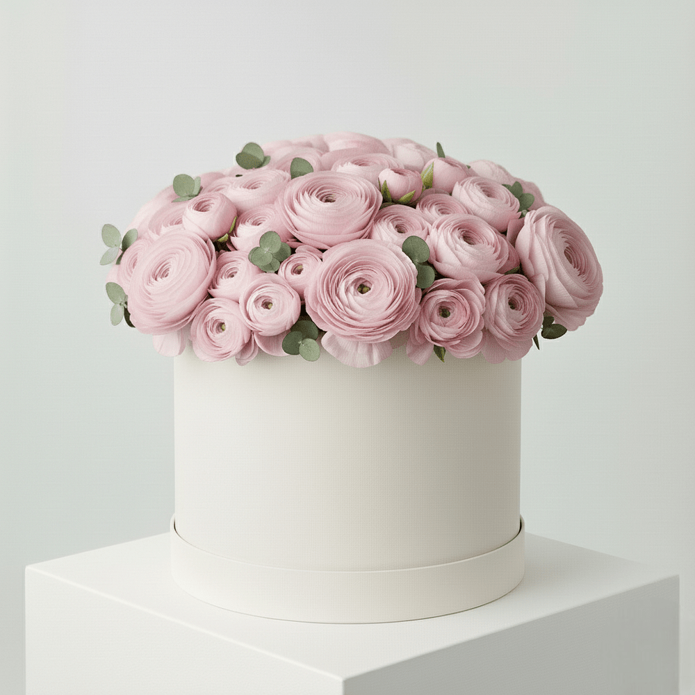 Cappelliera Ranuncoli Rosa - DELUXY