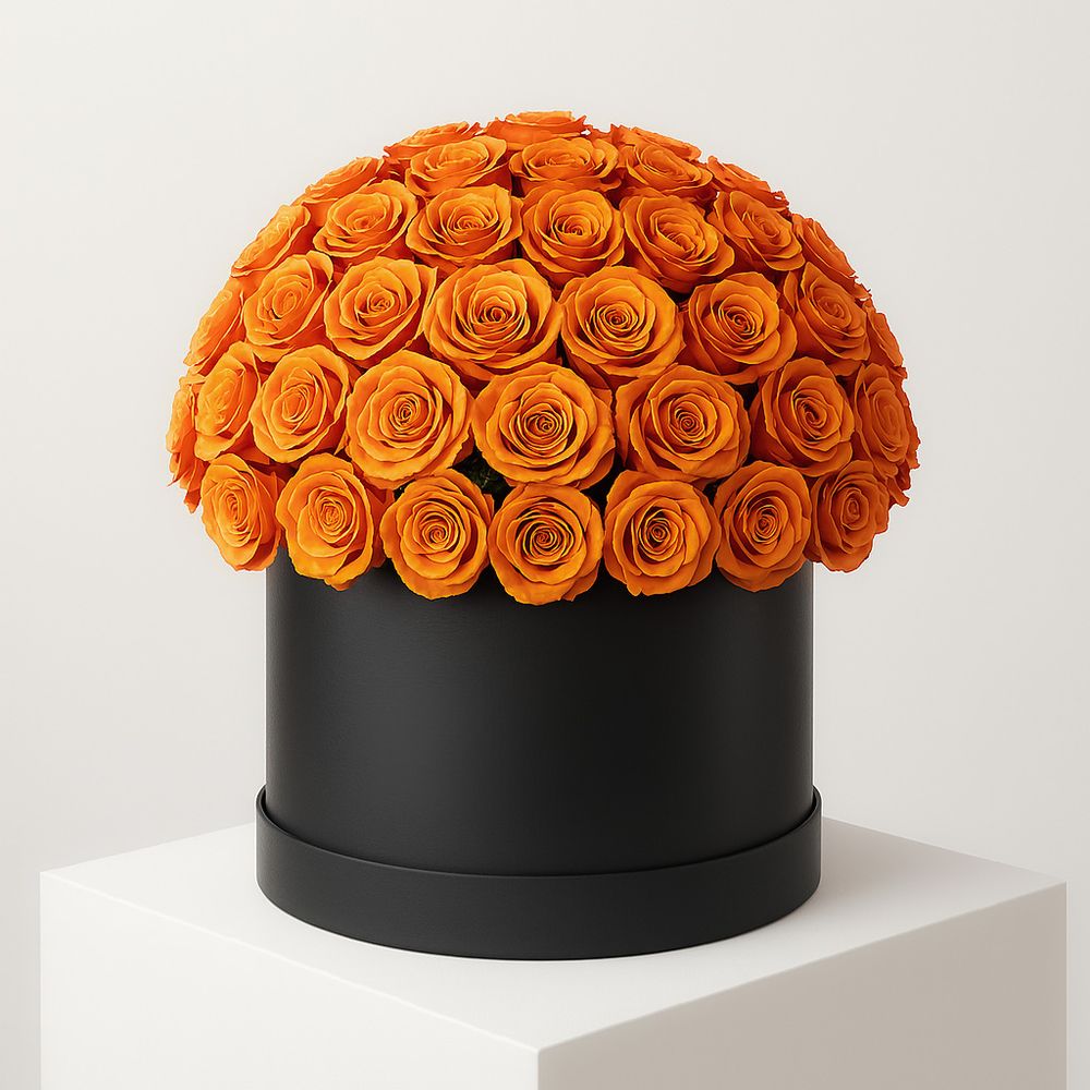 Cappelliera Rose Arancioni - DELUXY