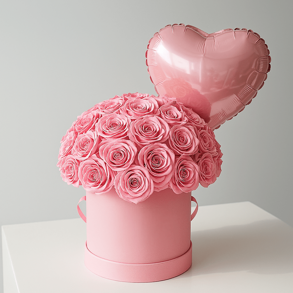 Cappelliera Rose e Palloncino PINK – Fiori, Deluxy, vista 2
