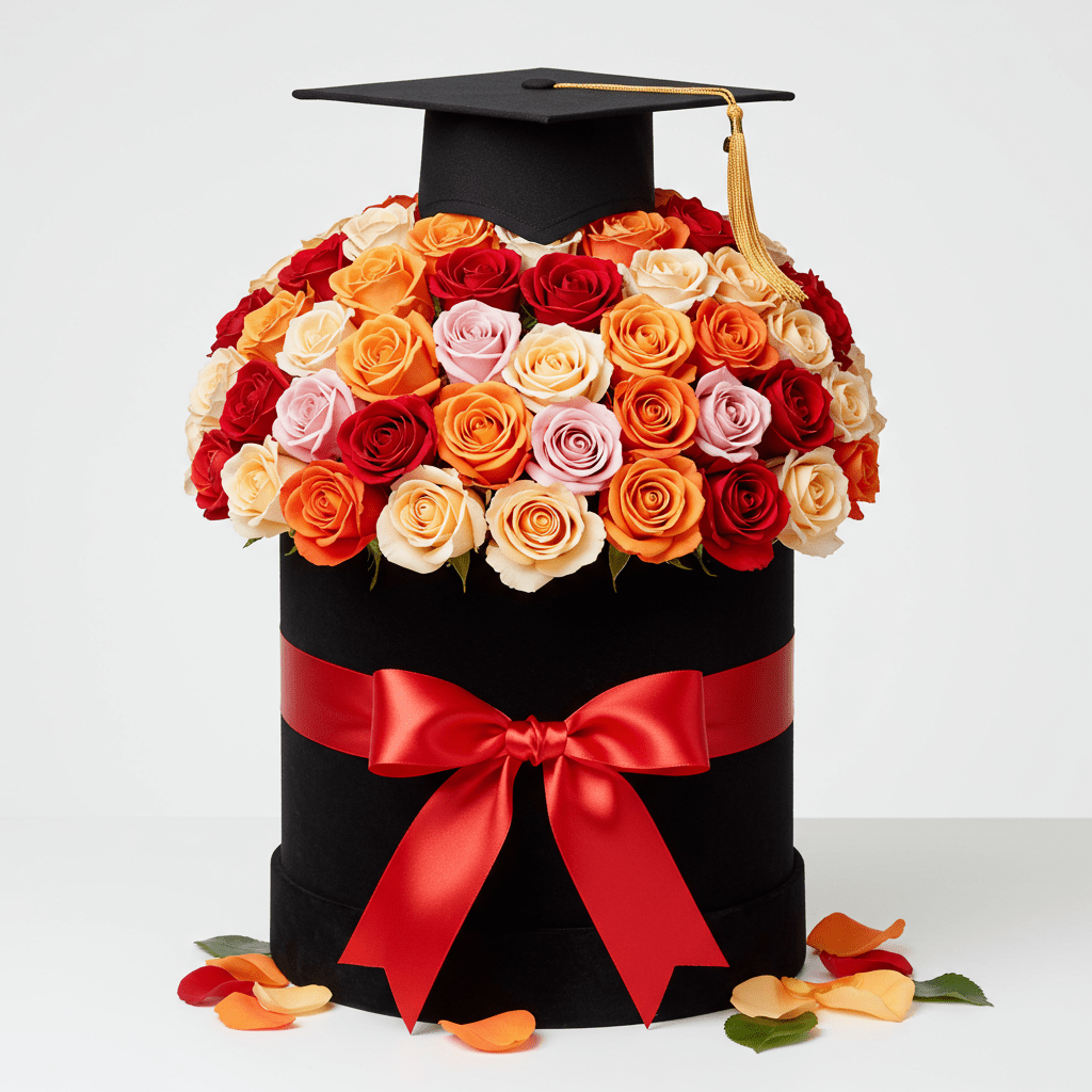 Cappelliera Rose Laurea (colore a scelta) - DELUXY