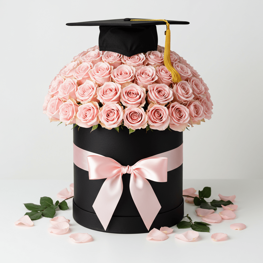 Cappelliera Rose Laurea (colore a scelta) - DELUXY