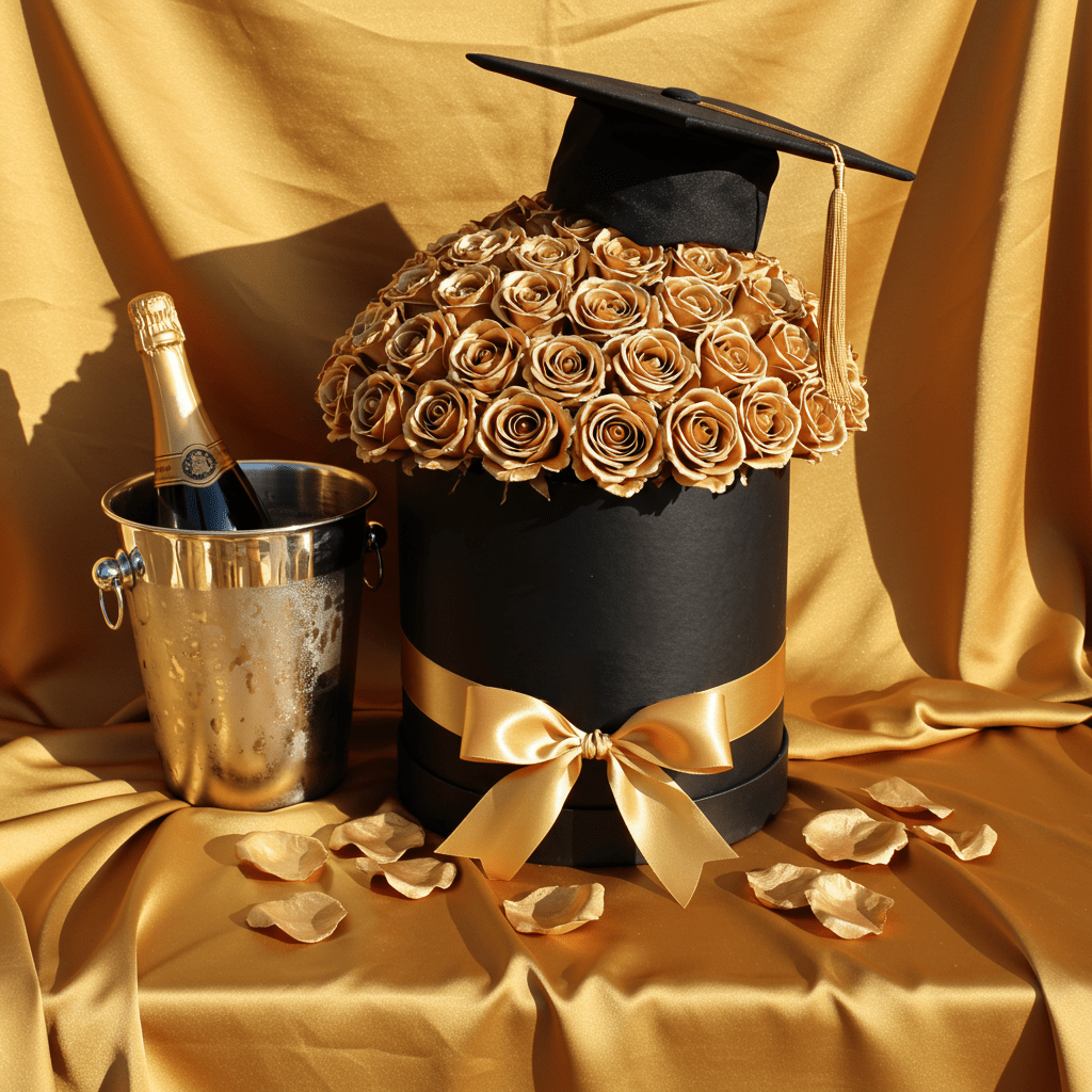 Cappelliera Rose Laurea (colore a scelta) - DELUXY