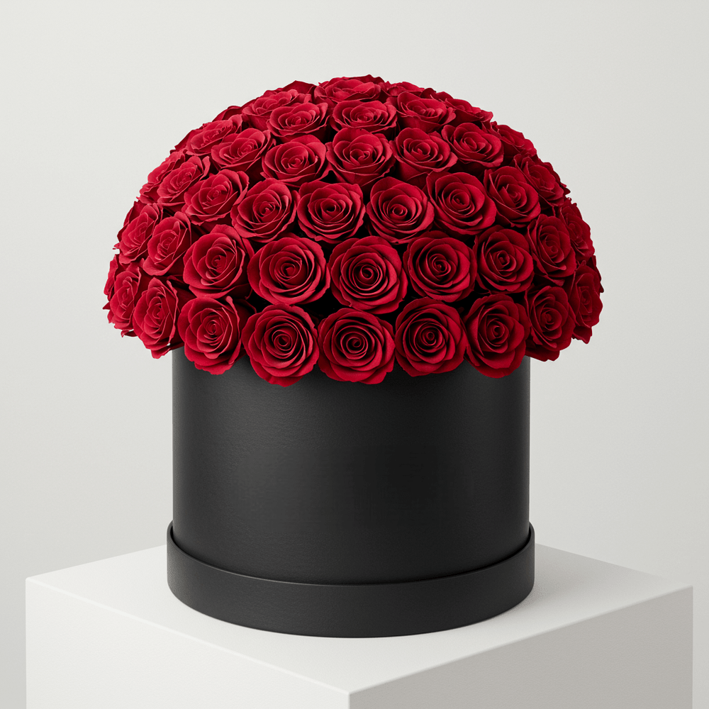 Cappelliera Rose Rosse - DELUXY