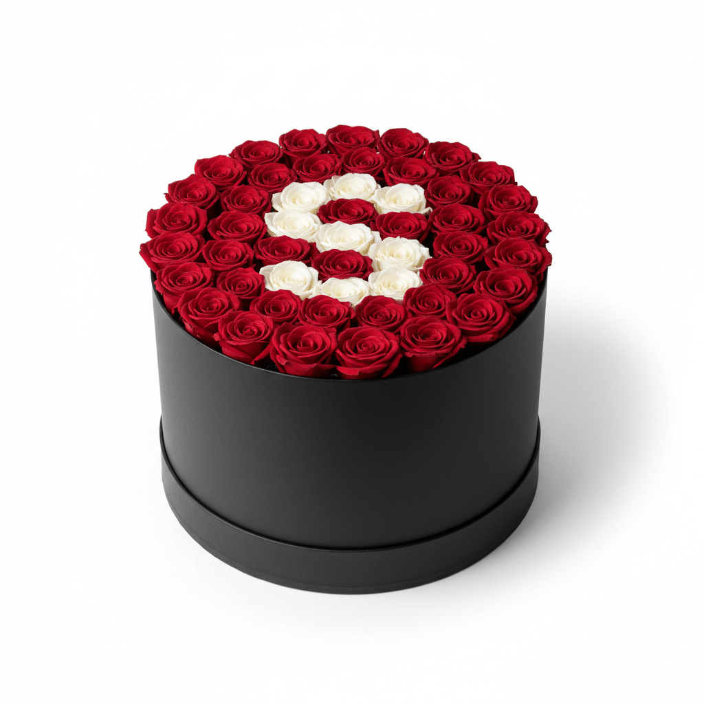 Cappelliera Rose Rosse Lettera Bianca – Fiori, Deluxy, vista 6