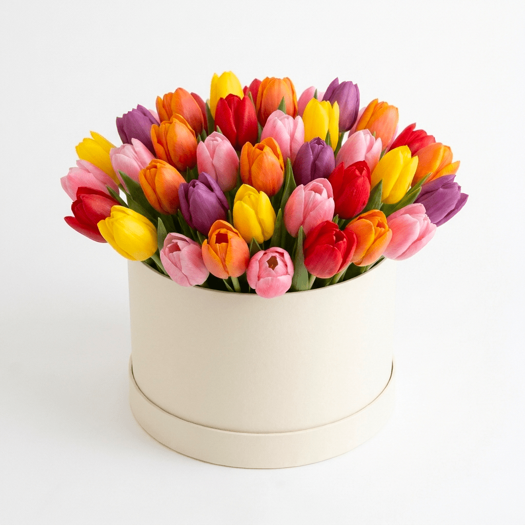 Cappelliera Tulipani Colorati - DELUXY