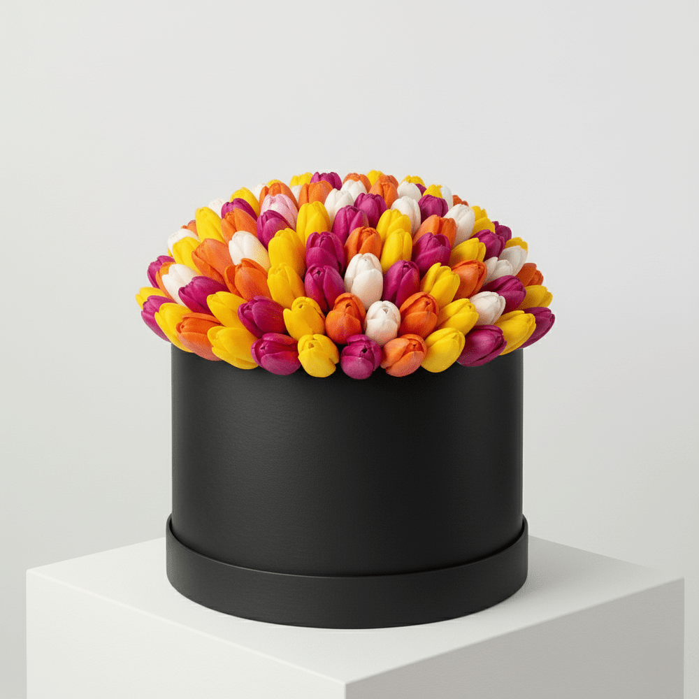 Cappelliera Tulipani Colorati - DELUXY