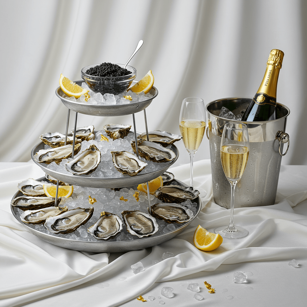 Caviale, Ostriche e Champagne - DELUXY