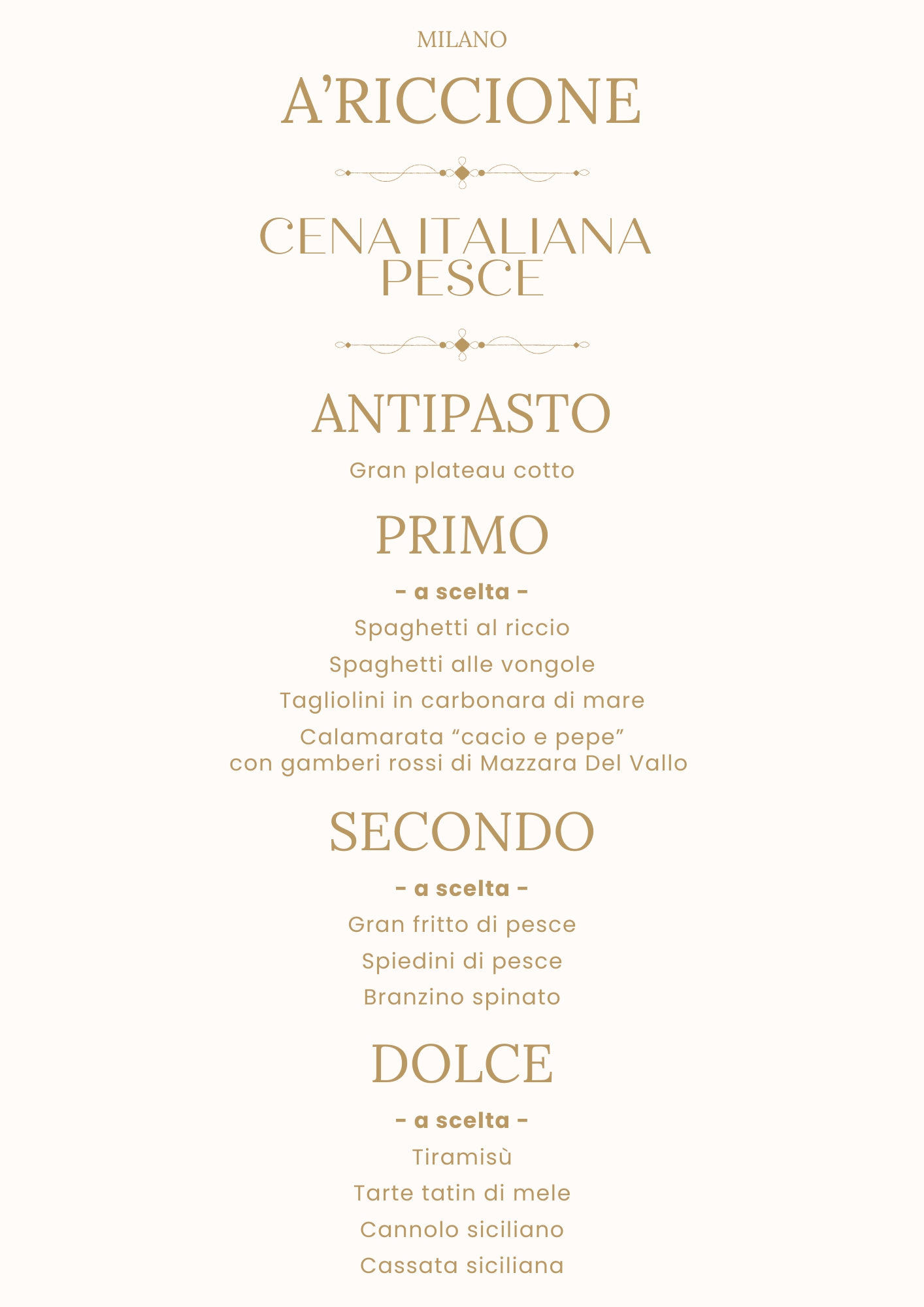 Cena Italiana Anniversario - Menù Pesce (2 Persone) – Gastronomia, Deluxy, vista 2