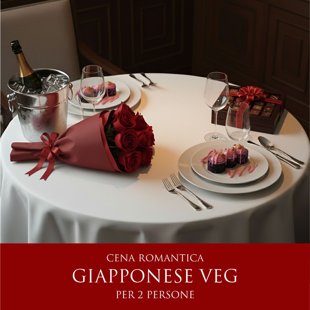 Cena Romantica Giapponese - Menù Vegan (2 Persone) - DELUXY