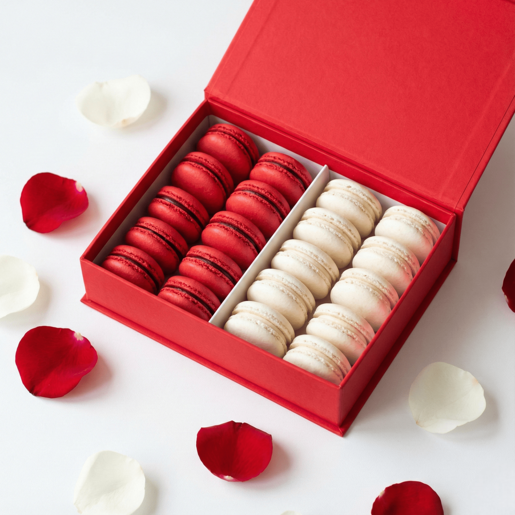 Champagne e Macarons Dolce Metà - DELUXY