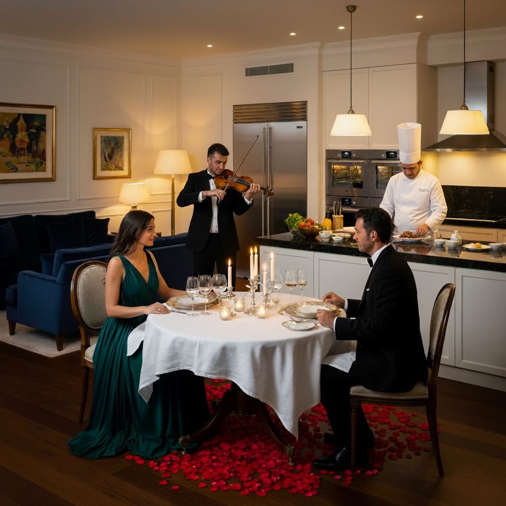 Chef a domicilio con Violinista - DELUXY