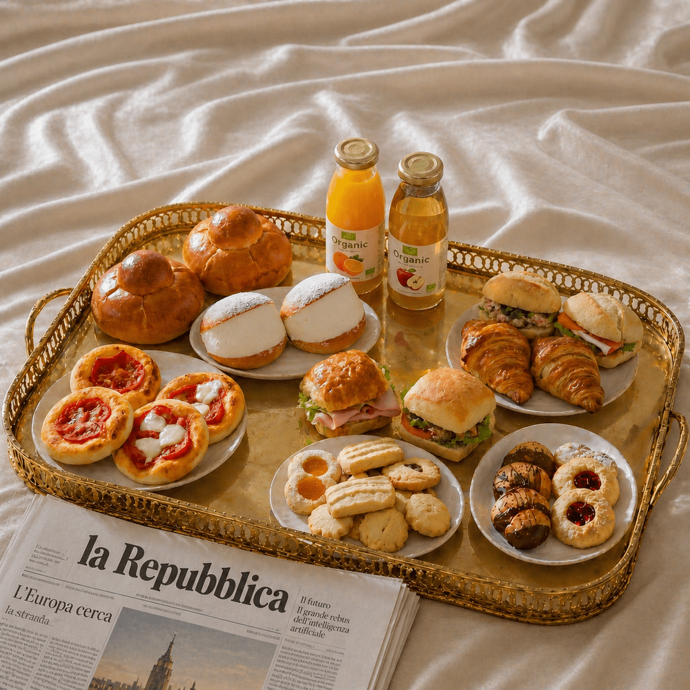 Colazione "Good Morning" con giornale (2 Persone) - DELUXY