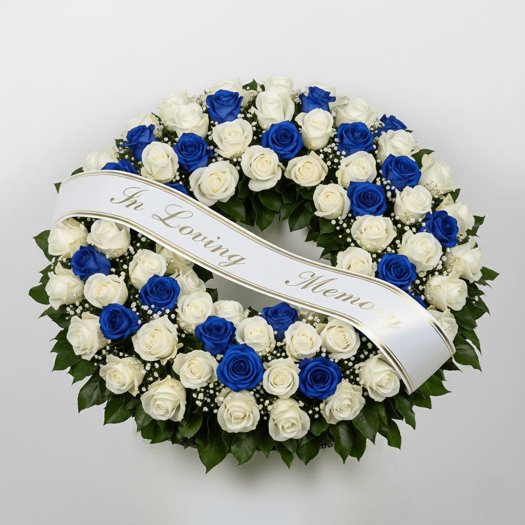 Corona Funebre – Fiori, Deluxy, vista 6