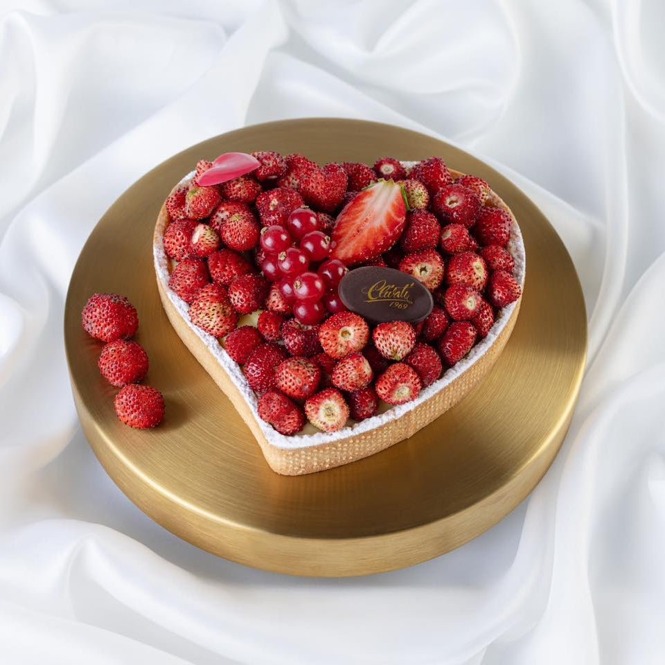 Crostata Cuore di Fragoline di Bosco (esclusiva Deluxy) - DELUXY