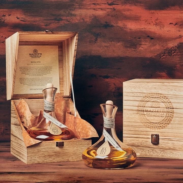 Decantatore in Cofanetto – Vini e spirits, Mazzetti dAltavilla x Deluxy