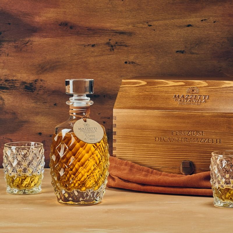 Decanter Grappa di Dolcetto Riserva 13 Anni – Vini e spirits, Deluxy