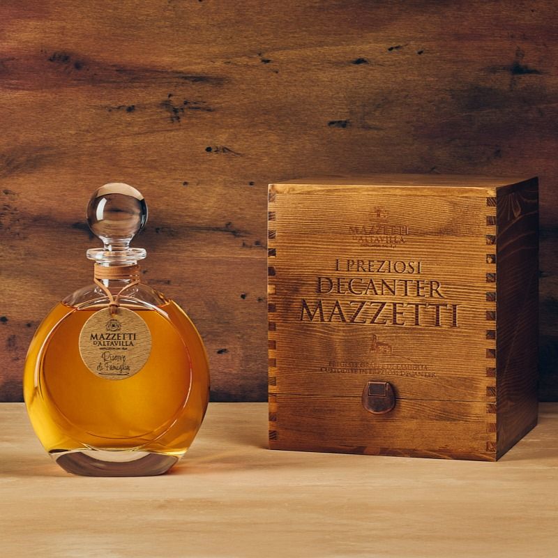 Decanter Grappa di Moscato Riserva 7 Anni - DELUXY