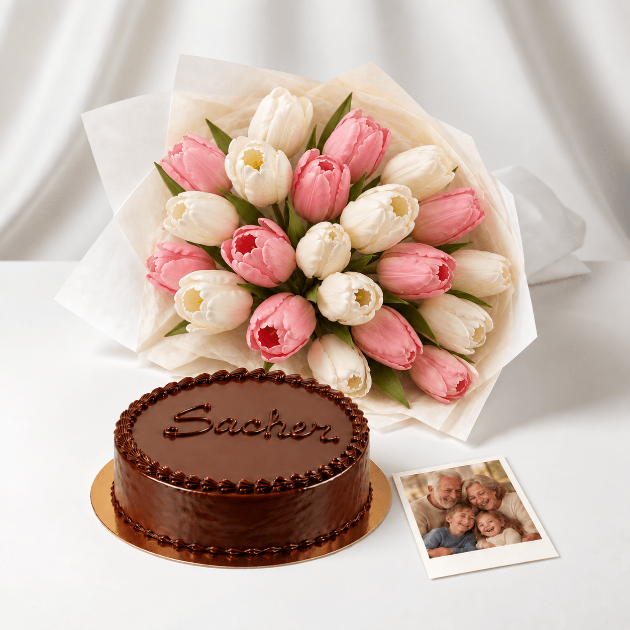 Dolce Ricordo - Tulipani, Torta e Polaroid - DELUXY