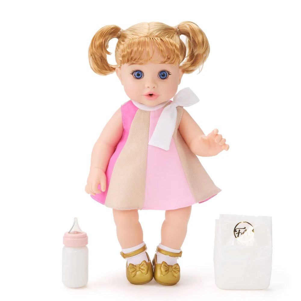 FAO Baby Doll Drink & Wet (35 cm) - DELUXY