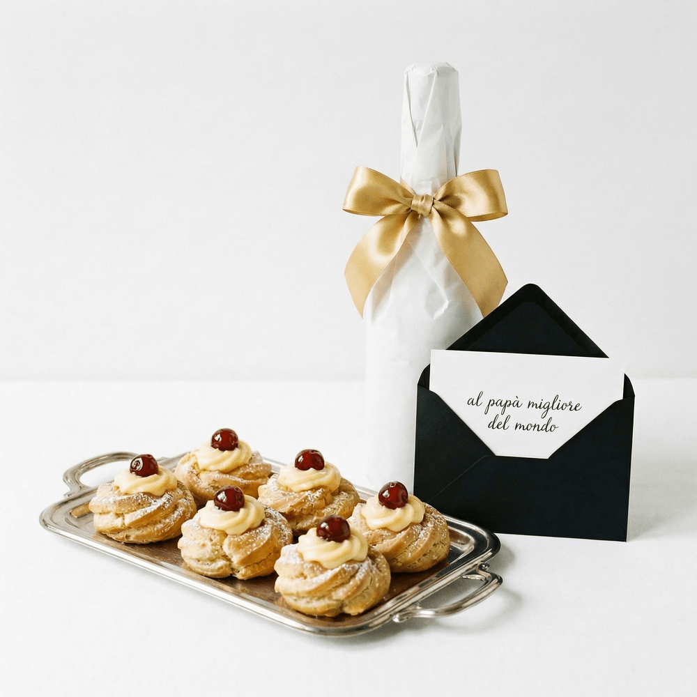 Festa del Papà - Zeppole e Champagne - DELUXY