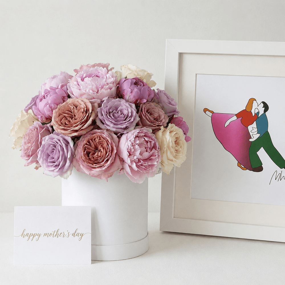 Festa della Mamma - Cappelliera Floreale e Opera d'Arte - DELUXY