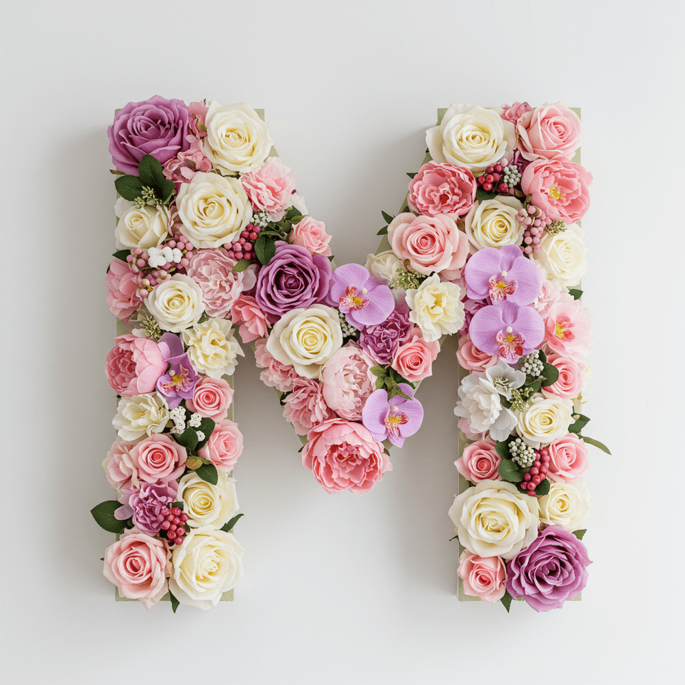 Flowers Letter – Fiori, Deluxy, vista 3