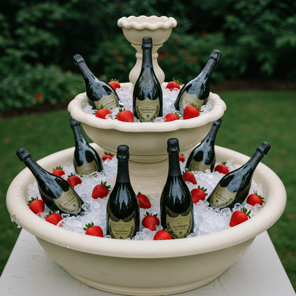 Fontana Dom Pérignon - DELUXY