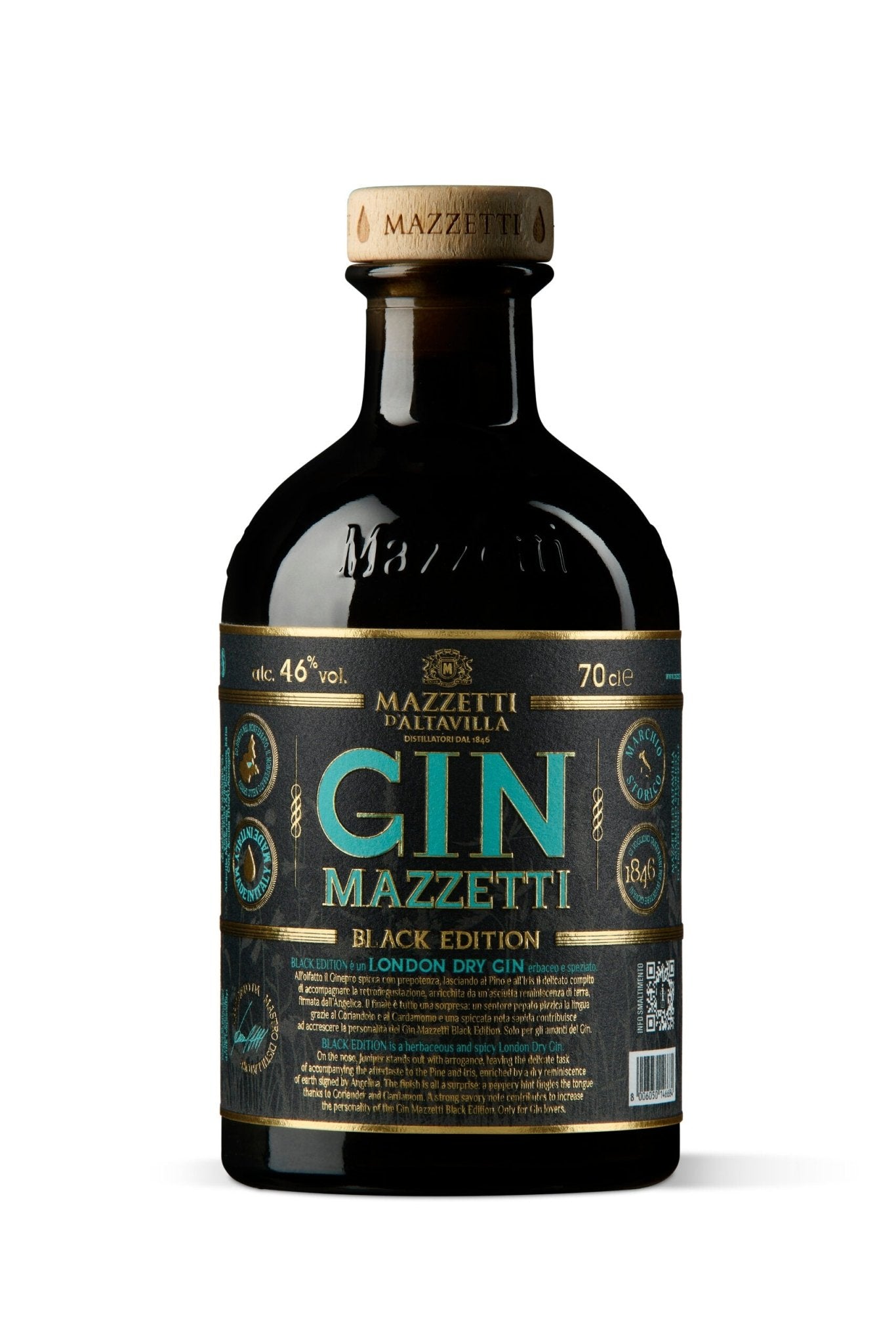 Gin Mazzetti Black Edition – Vini e spirits, Deluxy, vista 3