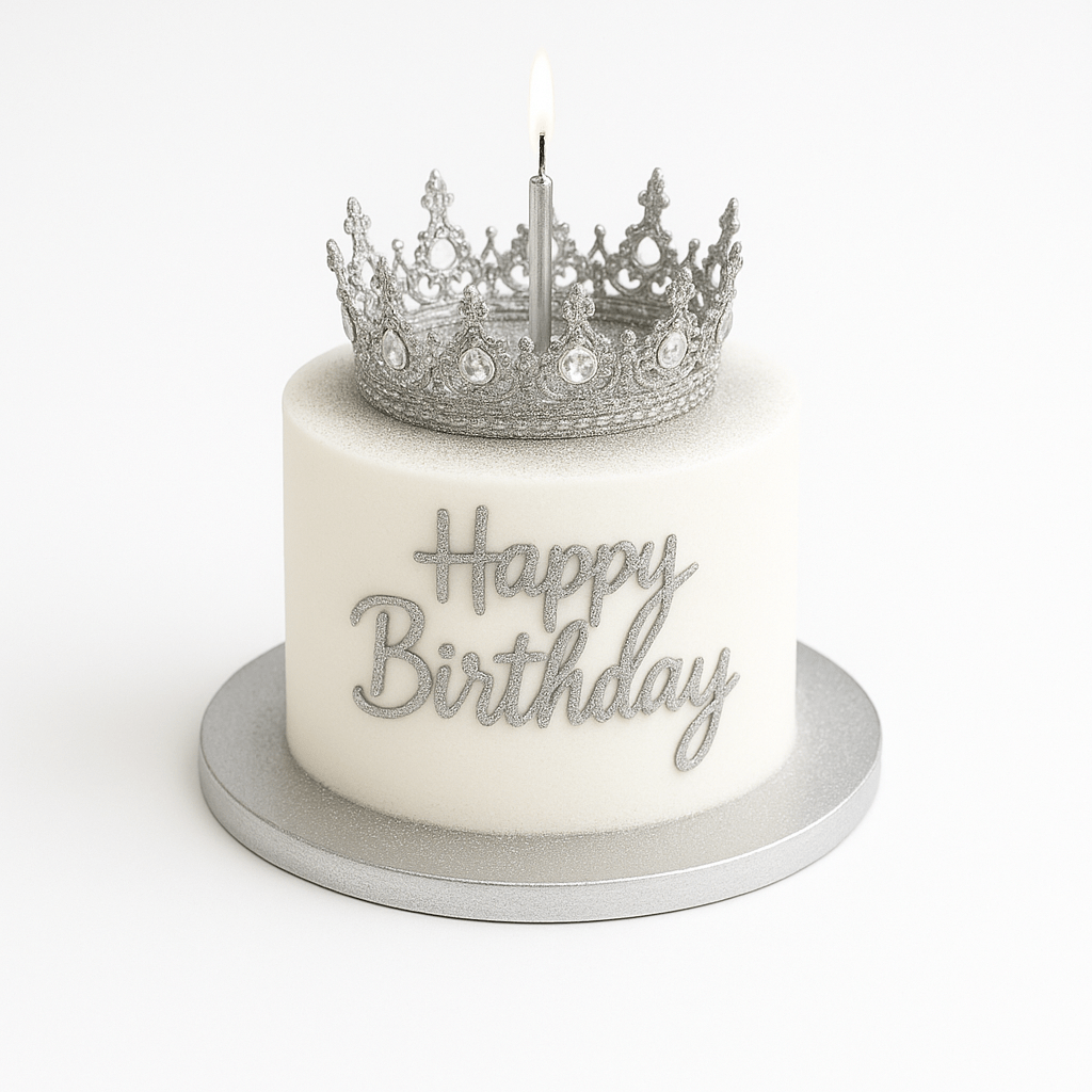 Glitter Blow Cake - DELUXY