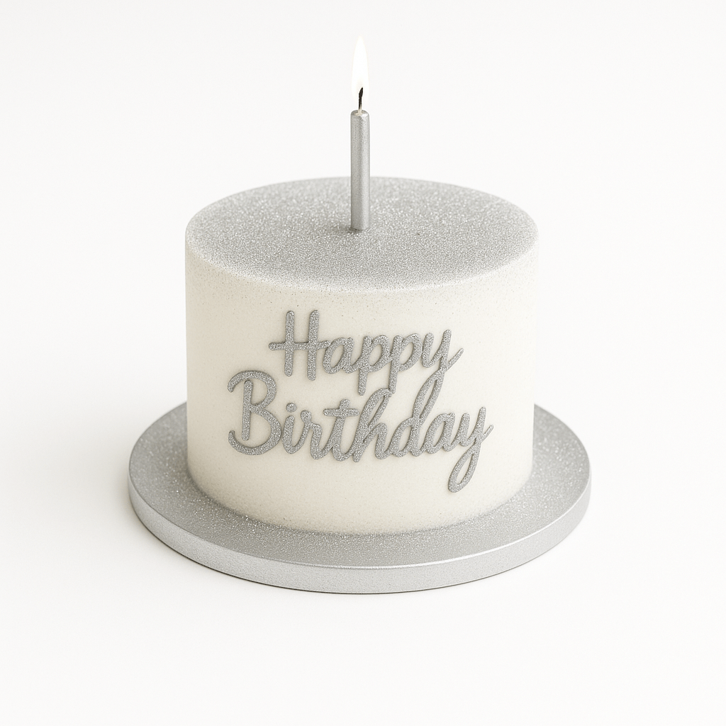Glitter Blow Cake - DELUXY