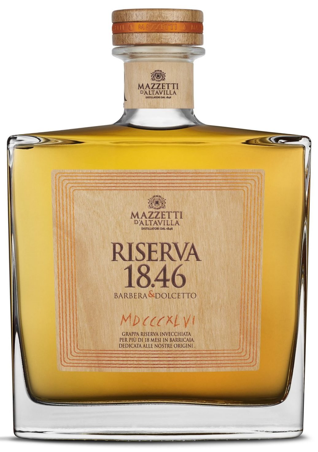 Grappa Riserva 18.46 - DELUXY