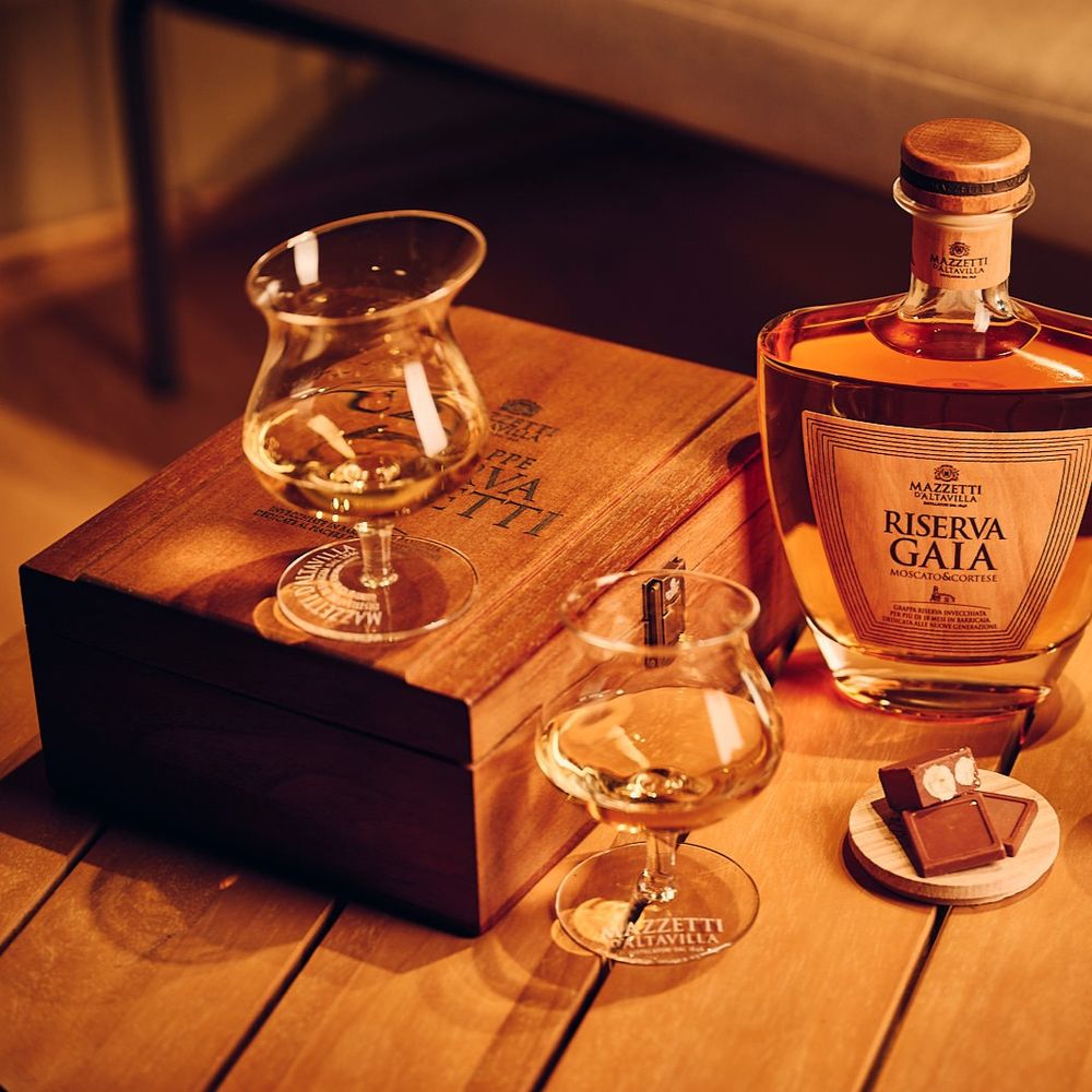 Grappa Riserva Gaia - DELUXY