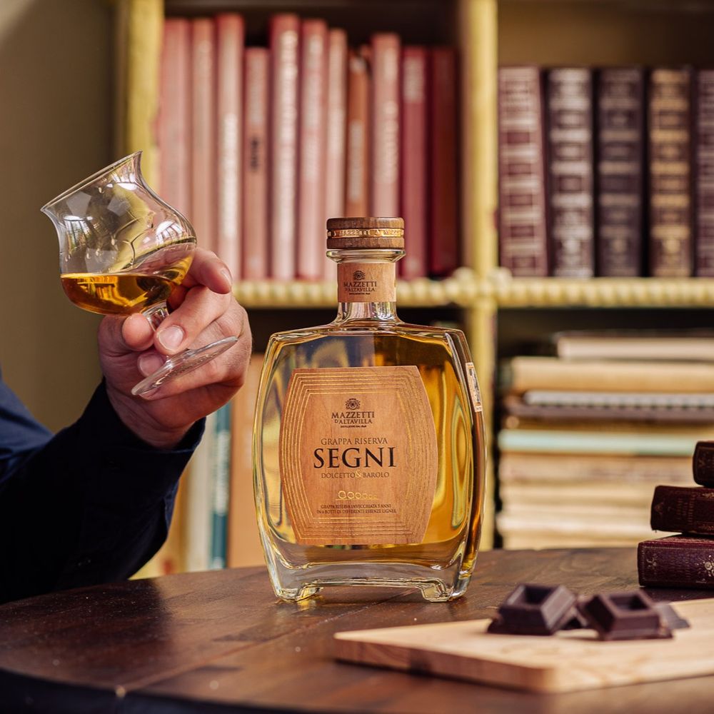 Grappa Riserva Segni – Vini e spirits, Deluxy