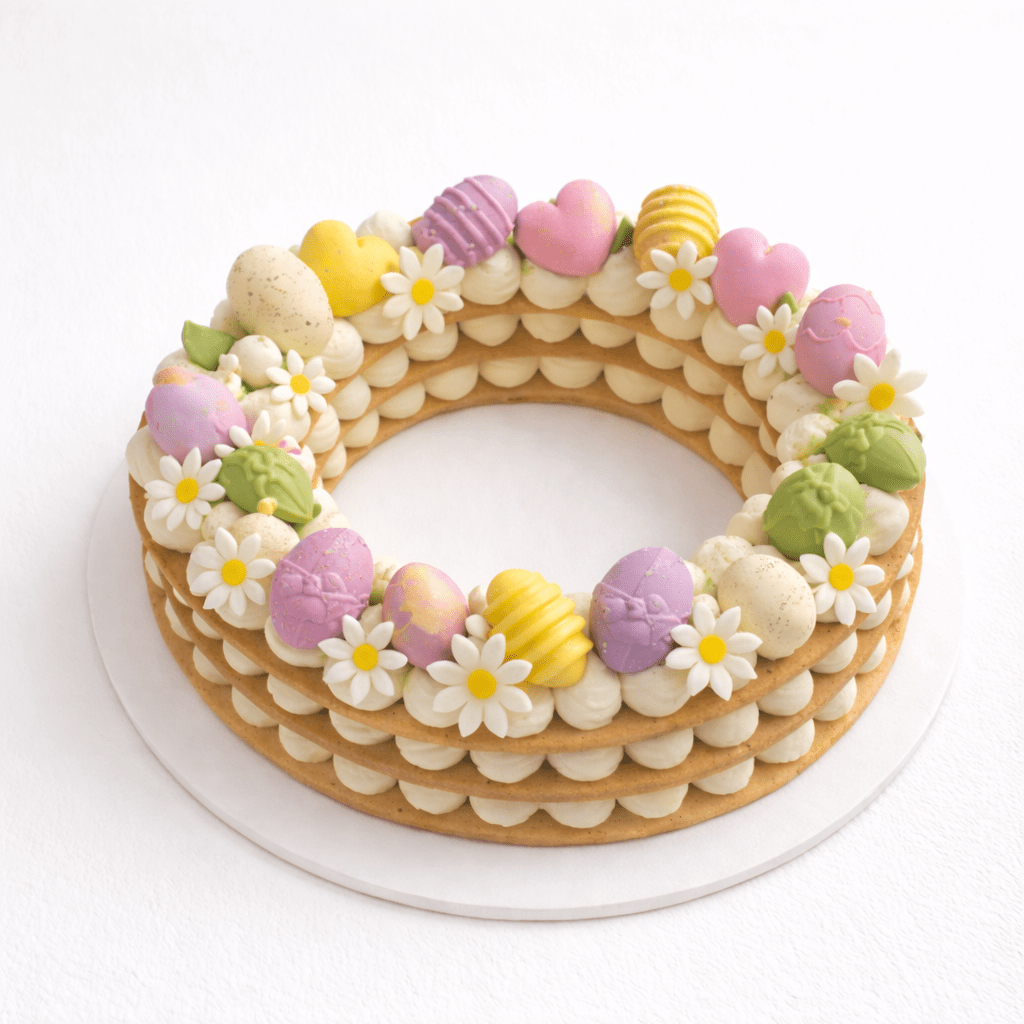 Happy Easter Cream Tart - DELUXY