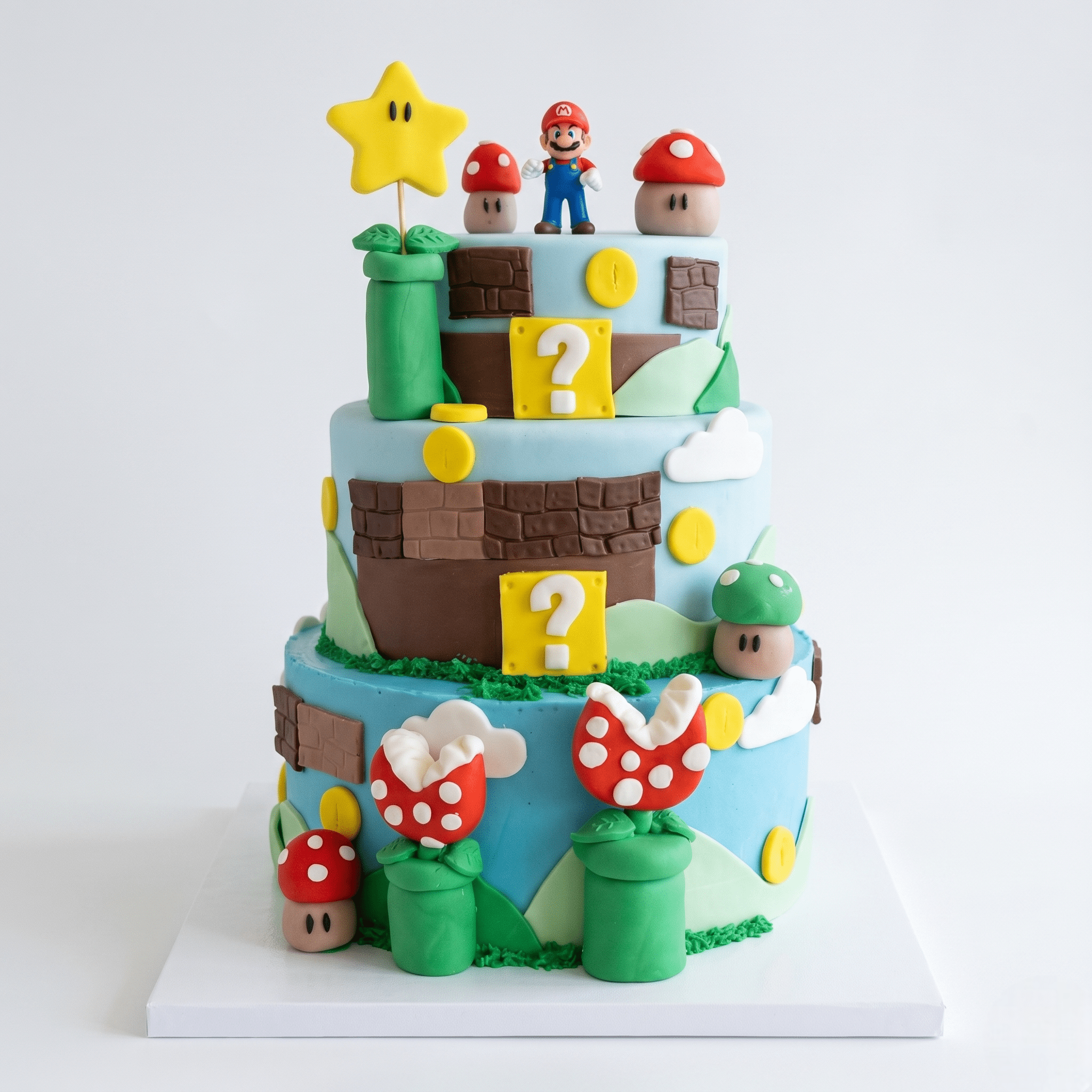 Mario party cake - DELUXY
