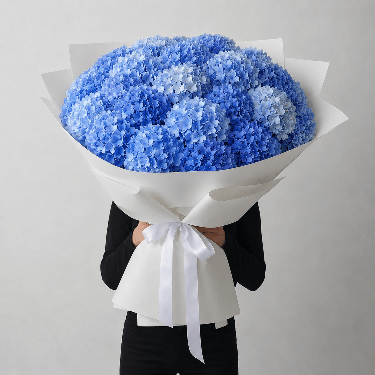 MAXI Bouquet Ortensie Blu - DELUXY