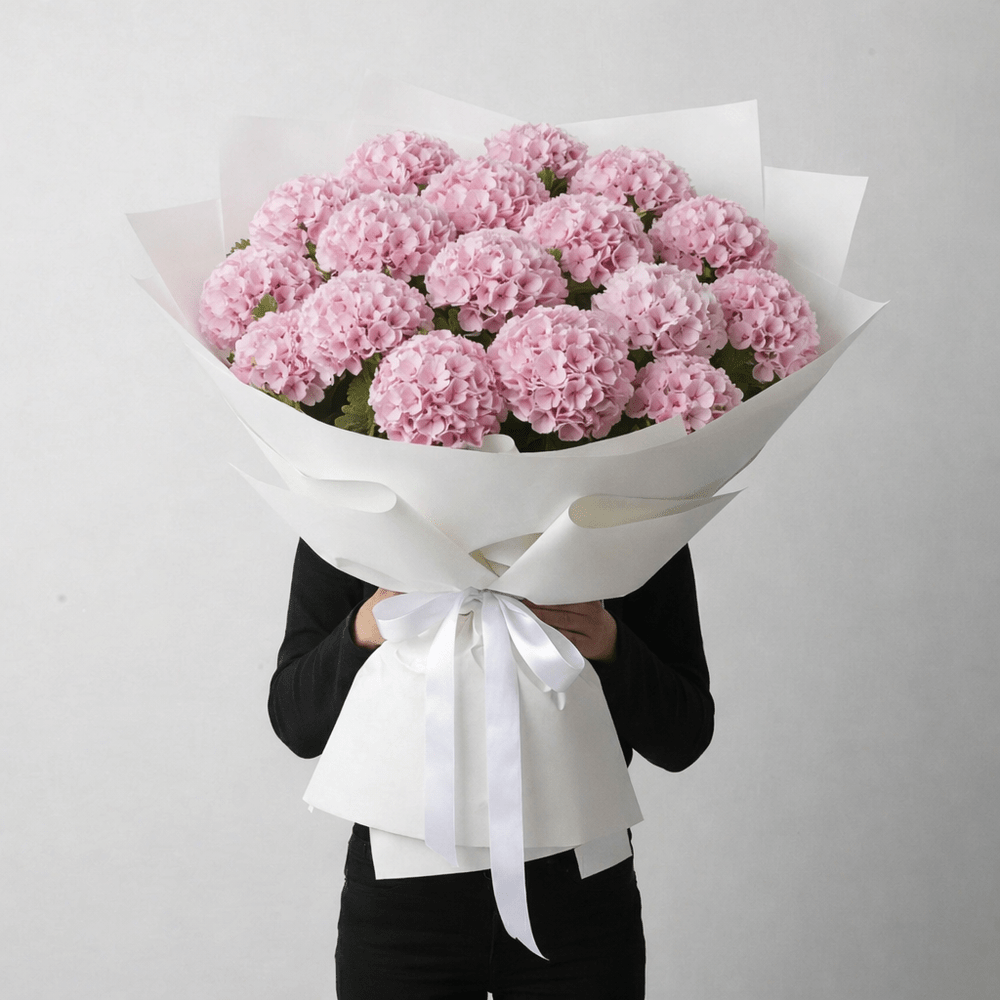 MAXI Bouquet Ortensie Rosa - DELUXY