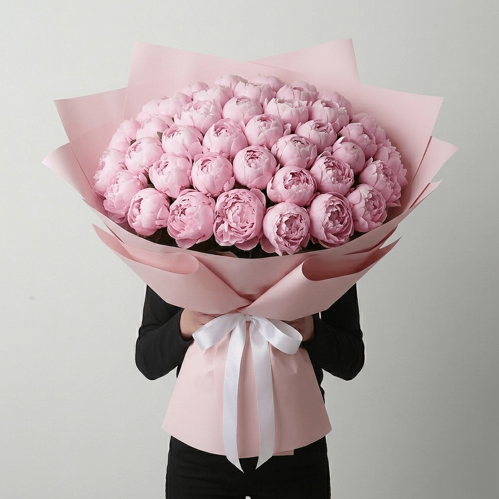 MAXI Bouquet Peonie Rosa - DELUXY