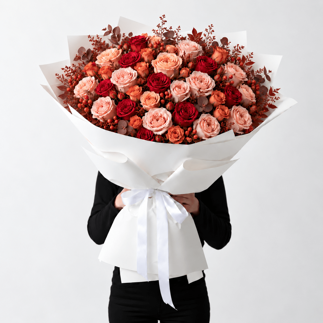 MAXI Bouquet Rose d'Autunno - DELUXY