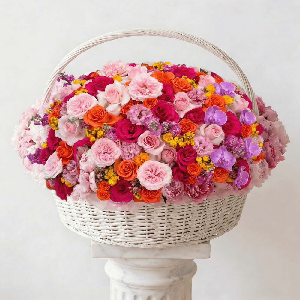 MAXI Cesto Fiori Mix - DELUXY