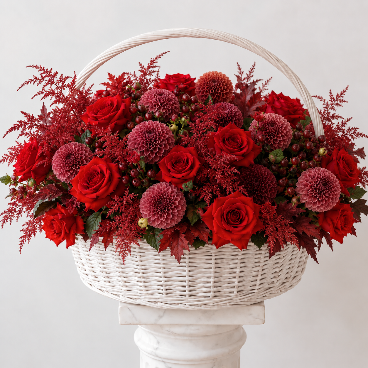 MAXI Cesto Autunno – Fiori, Deluxy