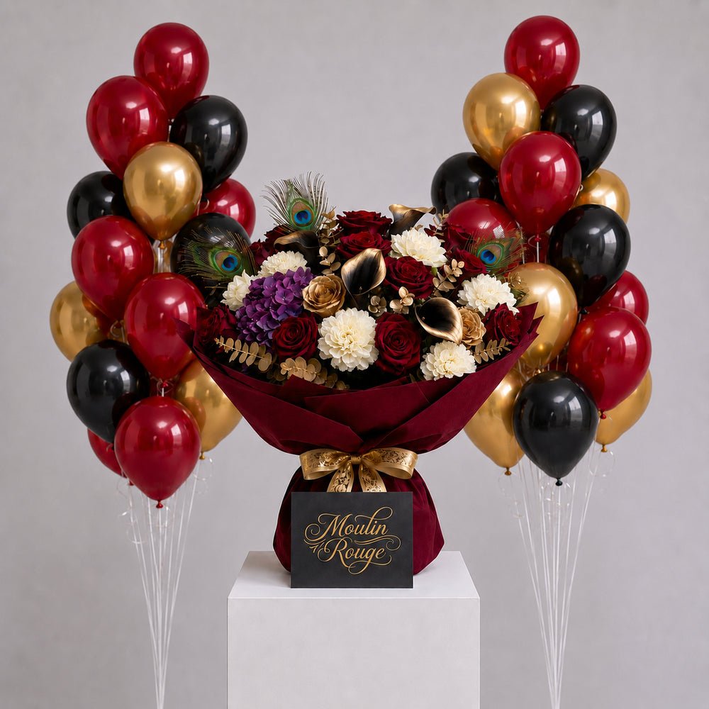 Moulin Rouge - Bouquet e Palloncini - DELUXY
