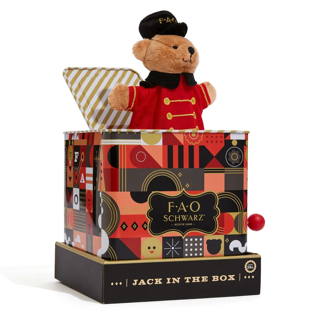 Orsacchiotto FAO Schwarz in the Box – Regali e accessori, Fao Schwarz x Deluxy
