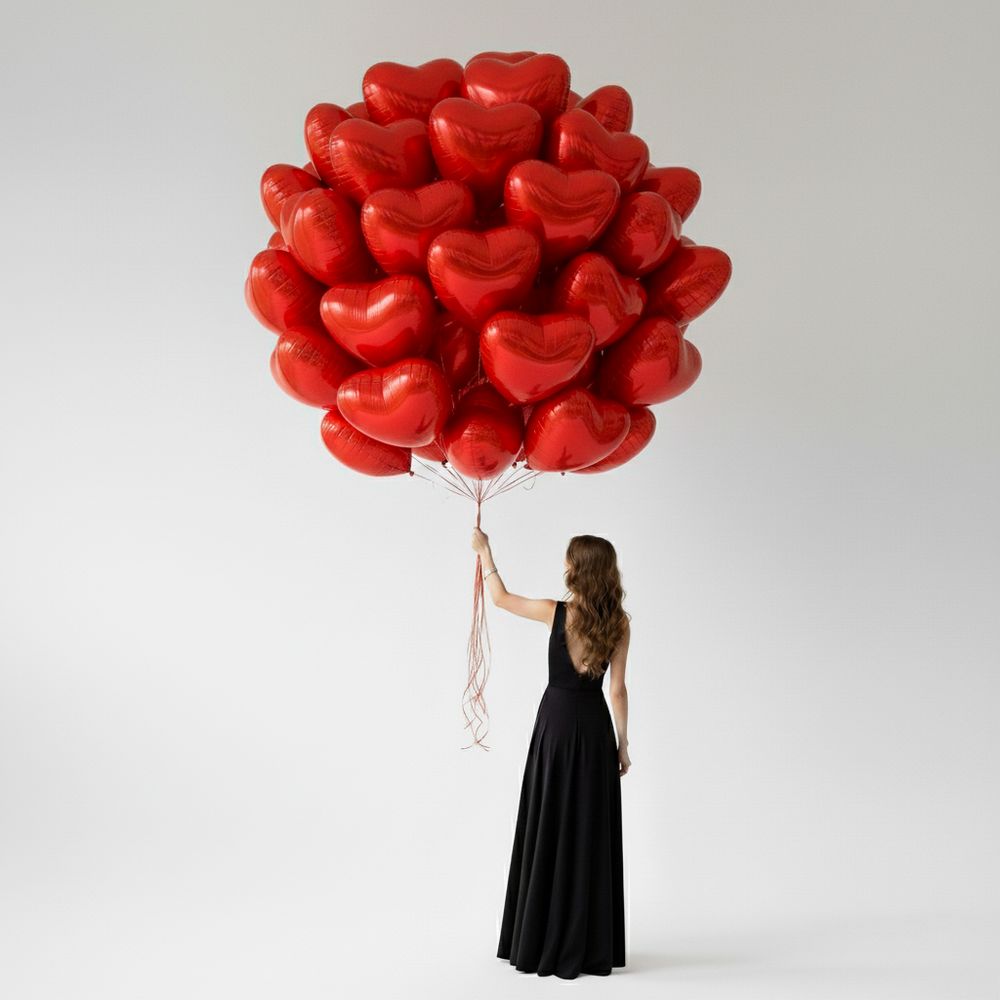 Palloncini Cuori Deluxy - DELUXY