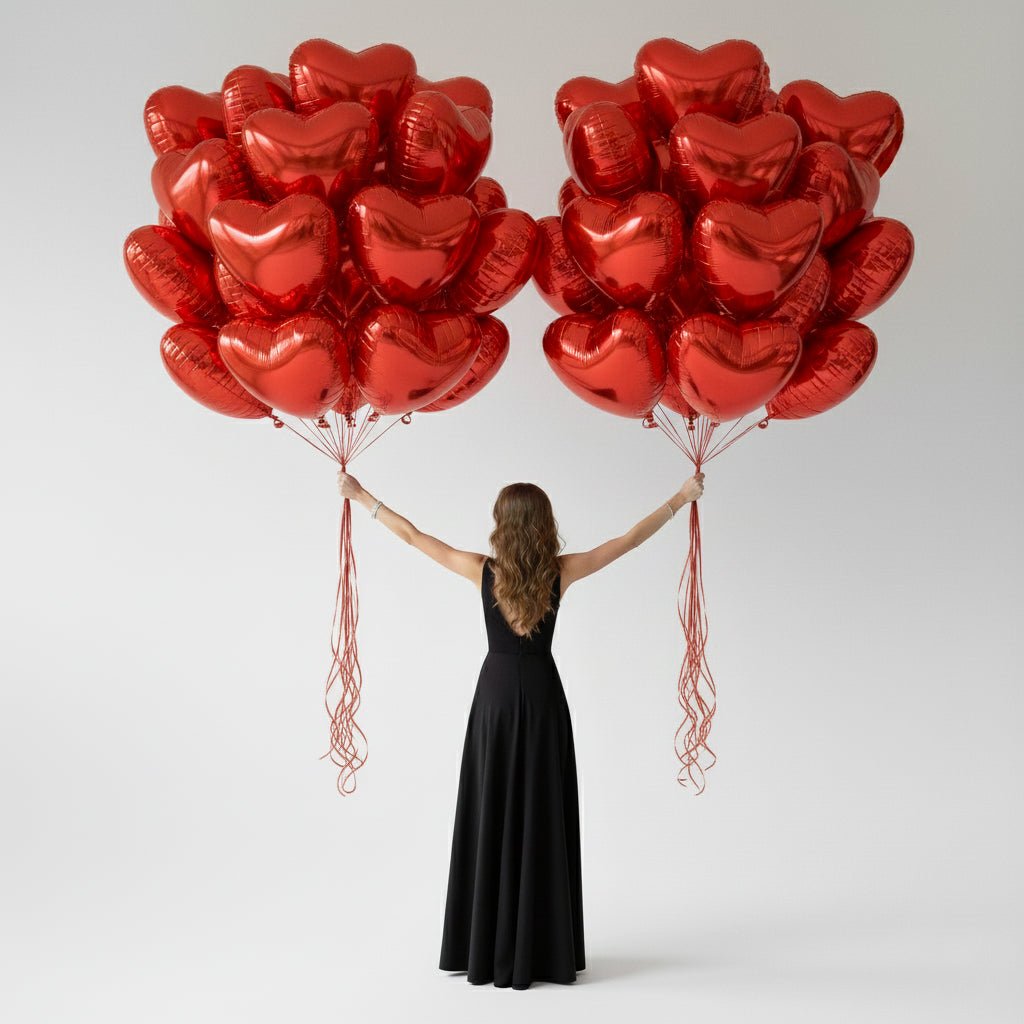 Palloncini Cuori Deluxy - DELUXY